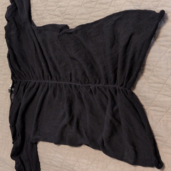 Helmut Lang Ruched Mesh Top - Picture 3 of 5